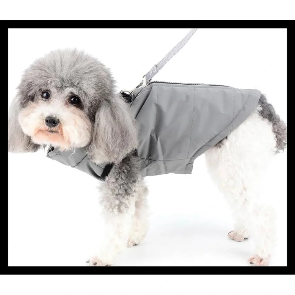 NWT water repellent Sherpa dog jacket